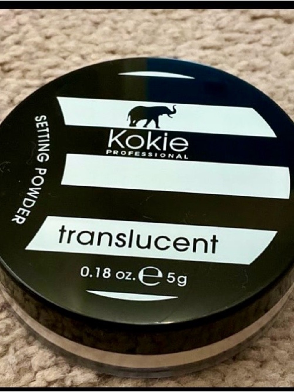 Kokie Professional Translucent Setting Powder